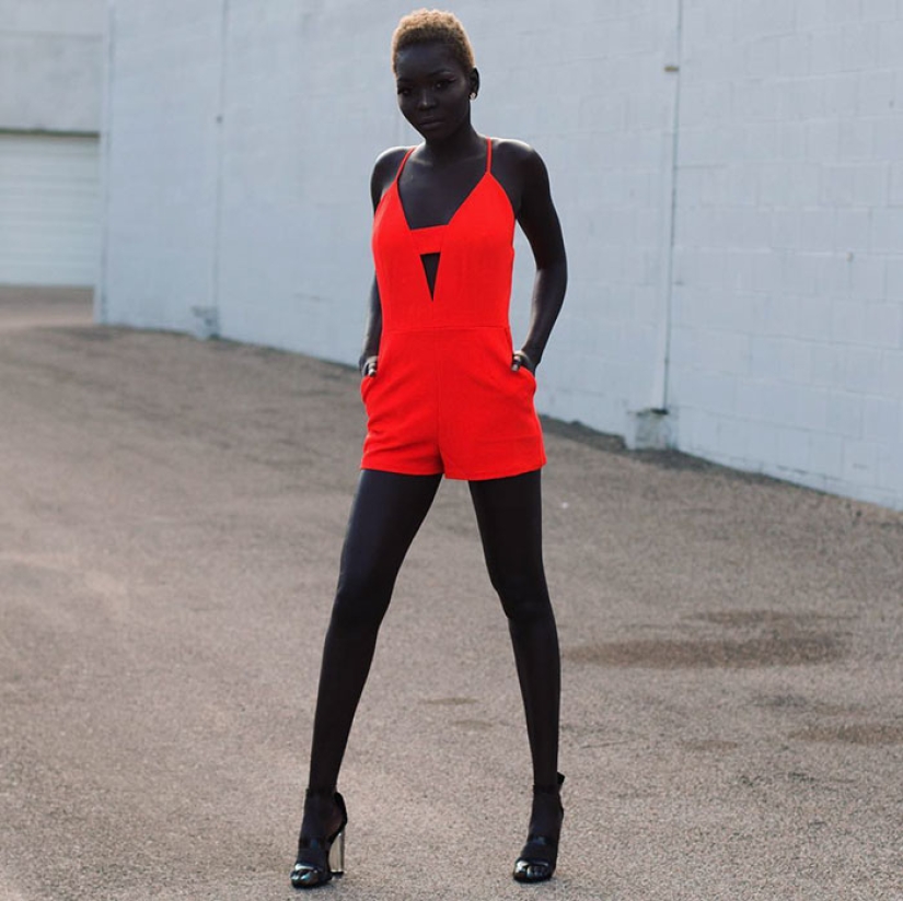 Queen of Darkness: dark-skinned beauty made a splash in the fashion world