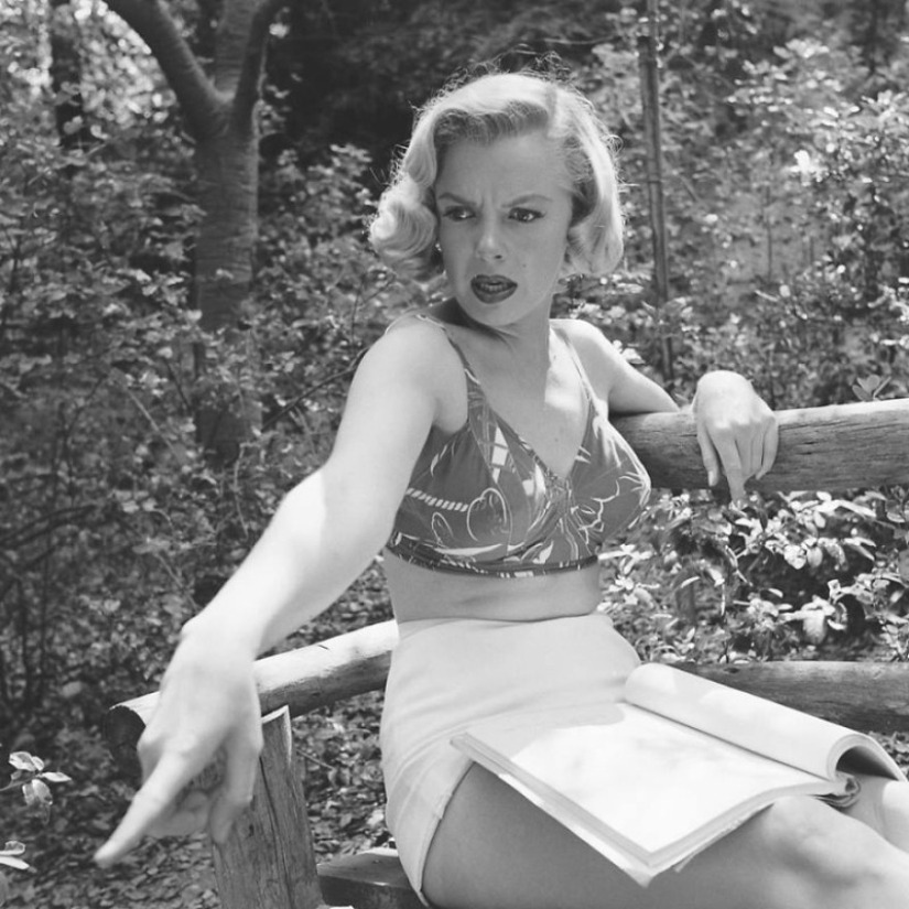 "¿Quién es esta Marilyn Monroe?"fue la respuesta en la revista LIFE cuando recibieron estas fotos