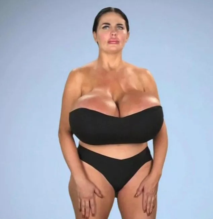 "Quiero un reloj de arena perfecto" : una modelo con pechos gigantes quiere agrandar sus nalgas