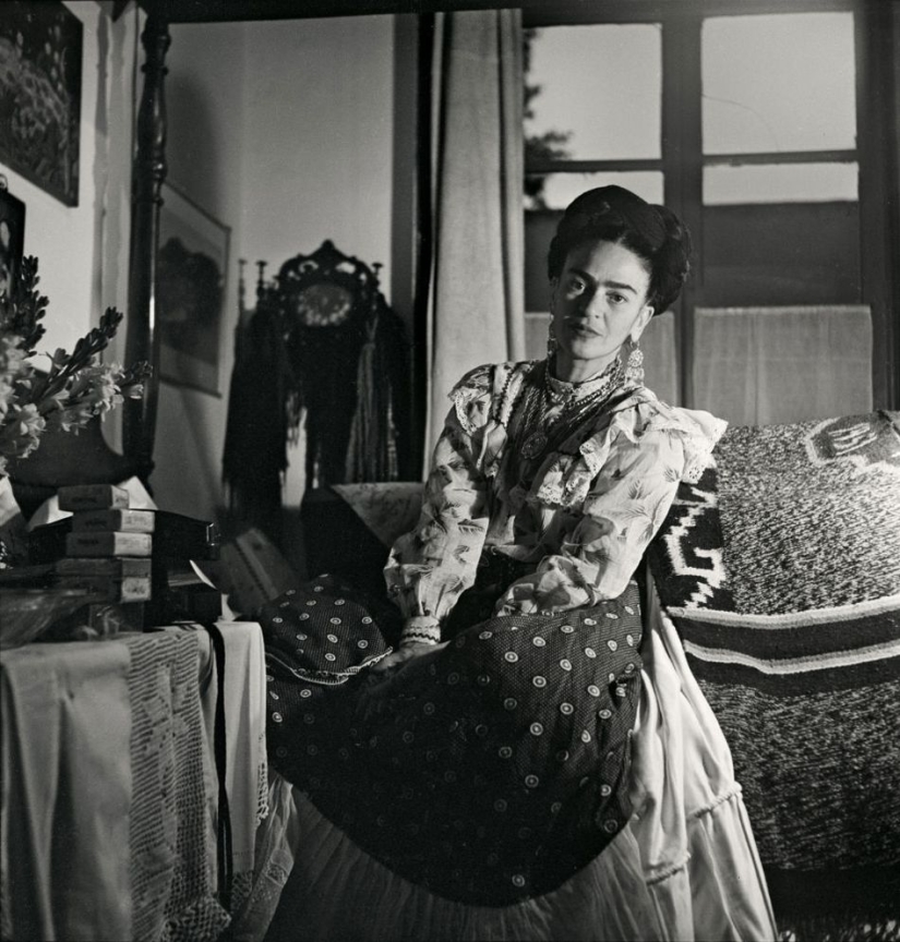 Raras fotos de los últimos años de la vida de Frida Kahlo
