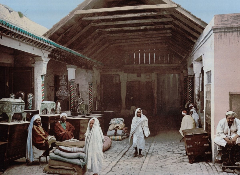 Rare color shots from Tunisia at the turn of the XIX-XX centuries