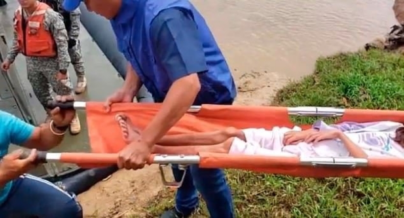 Rescate milagroso: una mujer y sus tres hijos vagaron por la selva durante más de un mes
