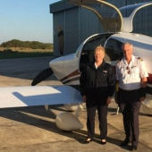 Retired and started living: an elderly couple built a plane and flew around the world