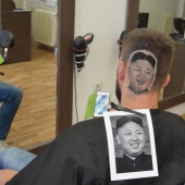 Retrato del líder en la nuca: El peluquero serbio se hizo famoso gracias a Kim Jong-un
