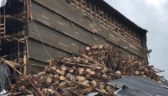 Ríos de alcohol, orillas de robles: un almacén de whisky colapsó en los Estados Unidos Ríos de alcohol, orillas de robles: un almacén de whisky colapsó en los Estados Unidos