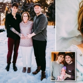Ruptura familiar: Una mujer estadounidense de 61 años llevó y dio a luz a un hijo para su hijo gay y su novio