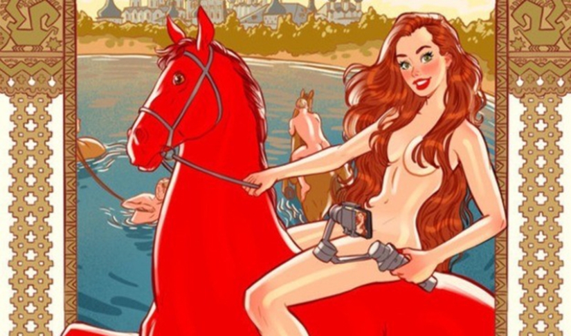 "Rusia del futuro — 2019": calendario con chicas del maestro pin-up Andrey Tarusov