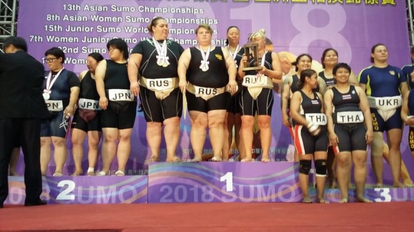 Rusia ganó el Campeonato Mundial de Sumo