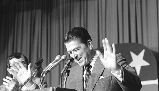 "Russia is outside the law. The bombing will begin in 5 minutes": this and other Reagan jokes