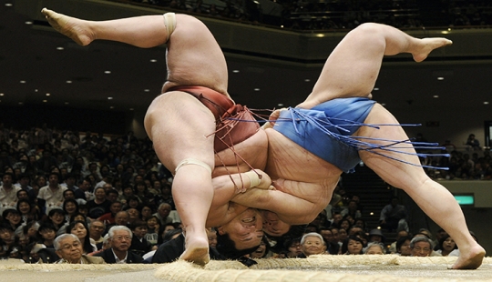 Russia won the Sumo World Championship