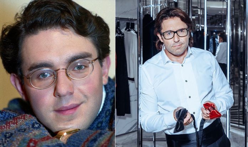 Russian male stars: then and now