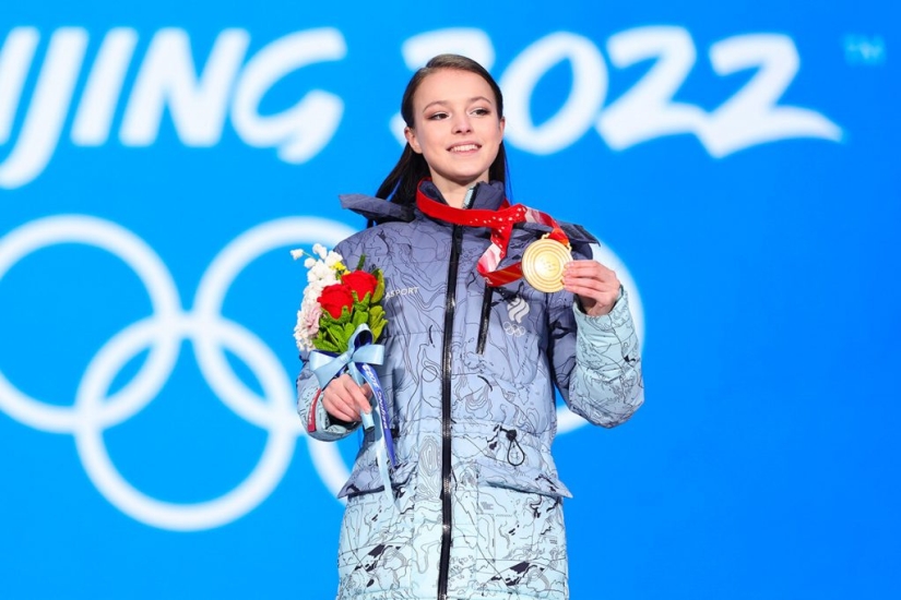 Russian medalists at the 2022 Winter Olympics in Beijing