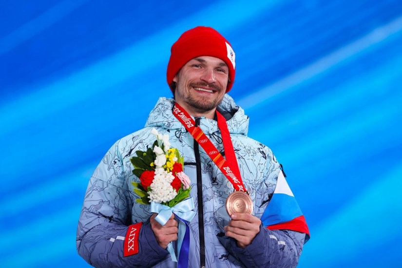 Russian medalists at the 2022 Winter Olympics in Beijing