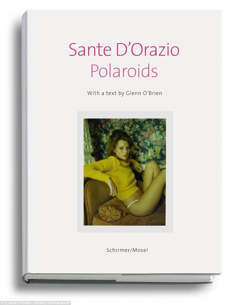 Sante D'Orazio ha publicado un libro con fotos íntimas de modelos y actrices