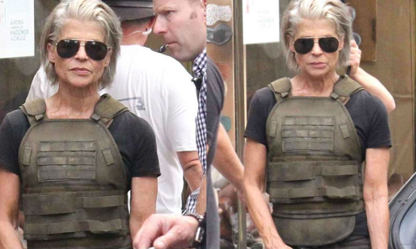 Sarah Connor is back: 61-year-old Linda Hamilton is ready to kill cyborgs again on the set of the new "Terminator"