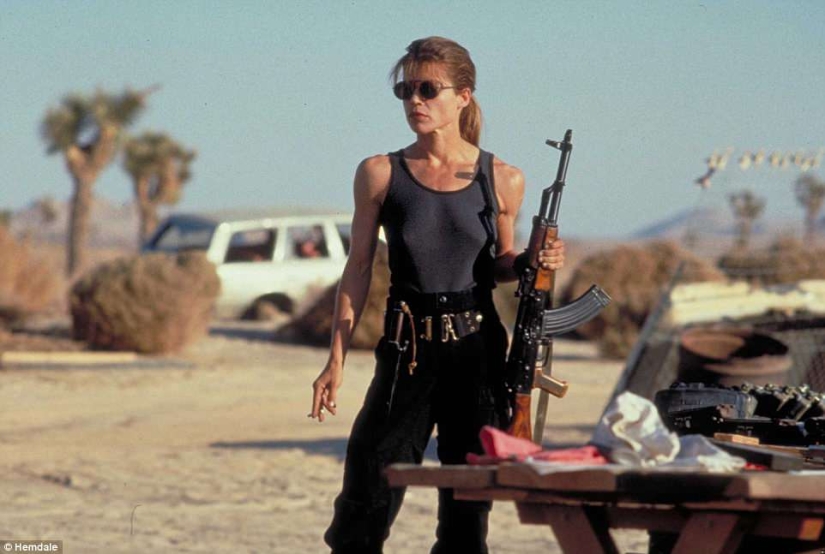 Sarah Connor is back: 61-year-old Linda Hamilton is ready to kill cyborgs again on the set of the new "Terminator"