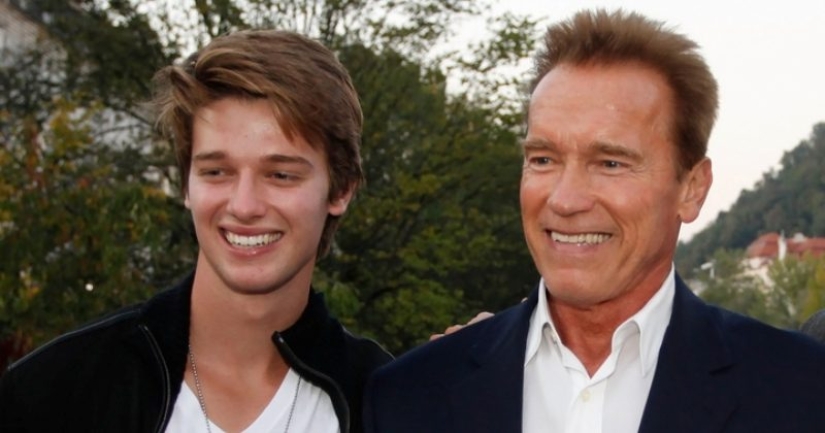 Schwarzenegger's son is acting in a movie, but it's not his father who inspires him at all