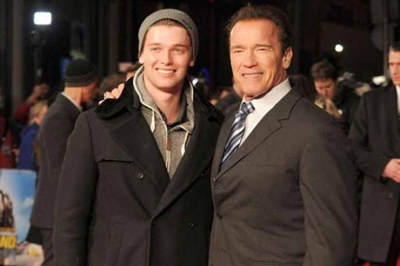 Schwarzenegger's son is acting in a movie, but it's not his father who inspires him at all