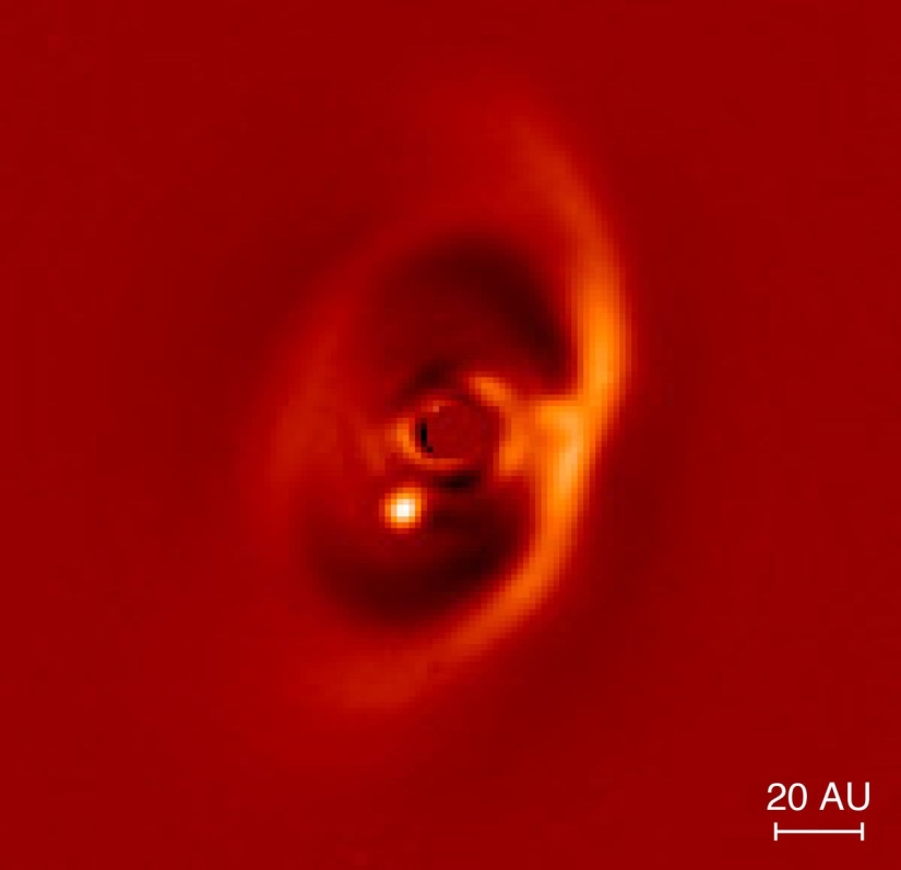 Scientists managed to capture the birth of the planet for the first time