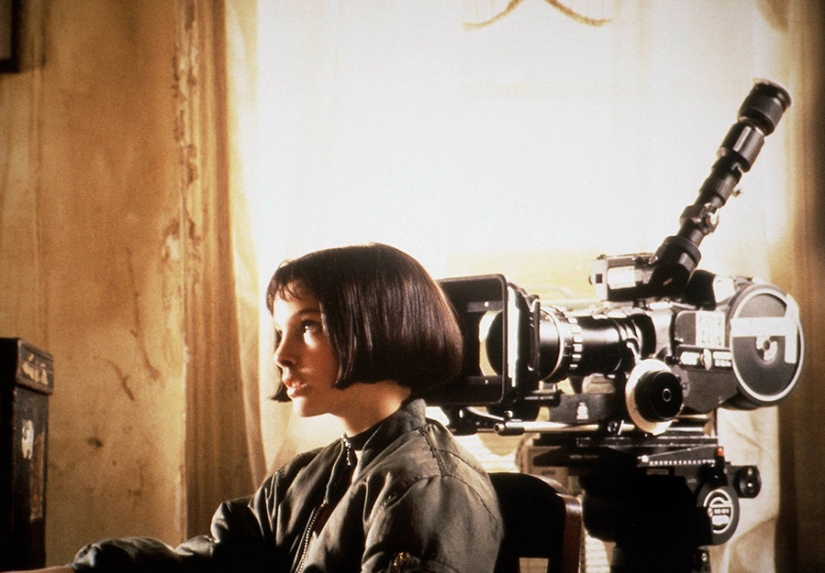 Screen Tests of the young Natalie Portman and the alternative ending of the film "Leon»