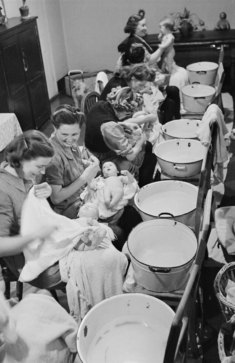 Se abrió paso: imágenes históricas del baby boom en los Estados Unidos