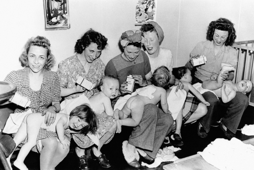 Se abrió paso: imágenes históricas del baby boom en los Estados Unidos