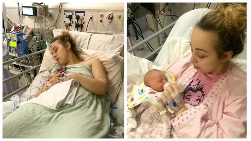 Se durmió de niña y se despertó de madre: una estudiante de 18 años dio a luz a un bebé sano mientras estaba en coma