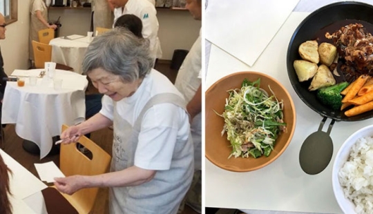 Se ha abierto un restaurante en Tokio, donde tiene la garantía de mezclar su pedido