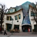 Se parece a la torcida casa en Sopot, Polonia
