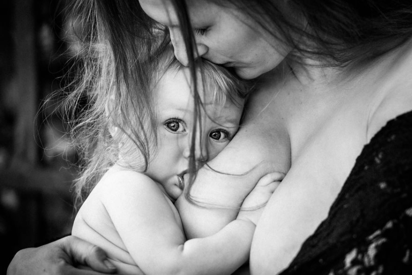 Semana Mundial de la Lactancia Materna: observa cómo las hermosas madres alimentan a sus bebés