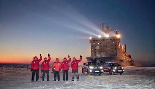 Set records and touch a nuclear icebreaker: Russian expedition conquered the Arctic