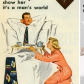 "Show him it's a woman's world": Lebanese photographer replaced women in old sexist ad with men