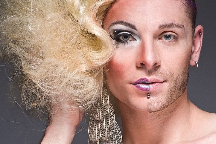 Show your face: Divas travestis con y sin maquillaje en el proyecto de Leland Bobb