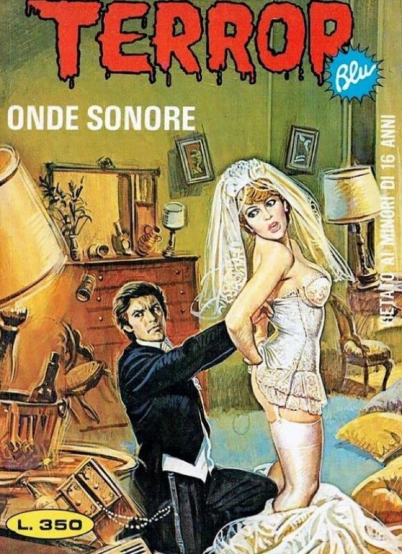 Sitio de aplicación – erótico italiano comics con elementos de misterio y... basura