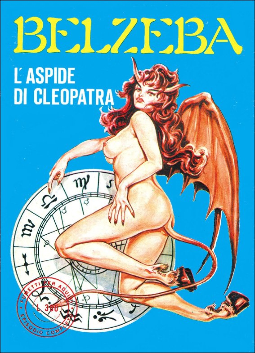 Sitio de aplicación – erótico italiano comics con elementos de misterio y... basura
