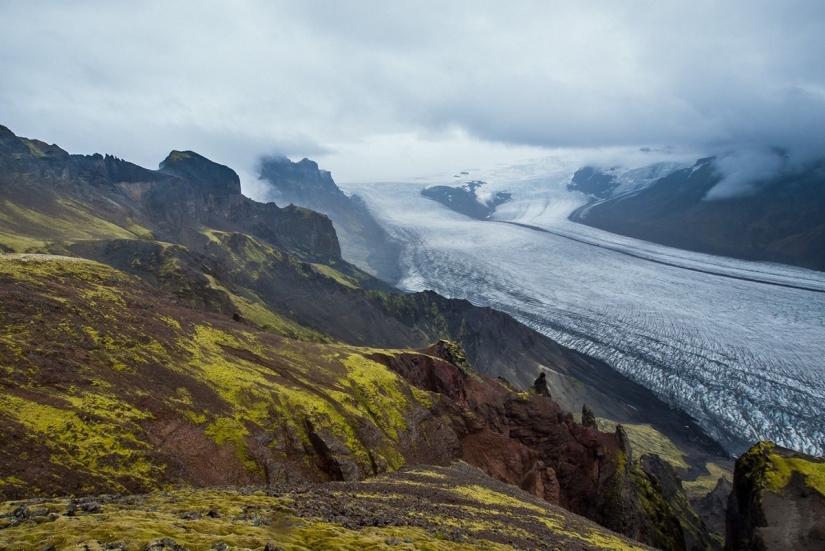 Skaftafetl. La belleza áspera de Islandia