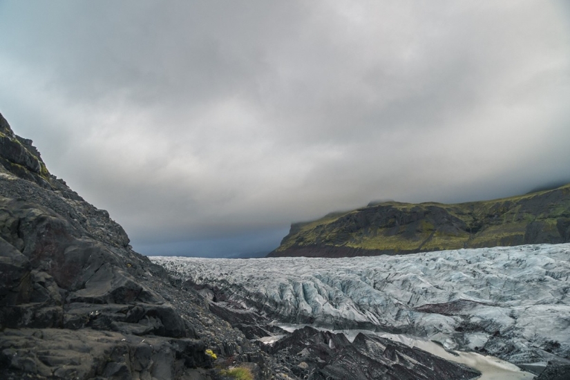 Skaftafetl. The rough beauty of Iceland