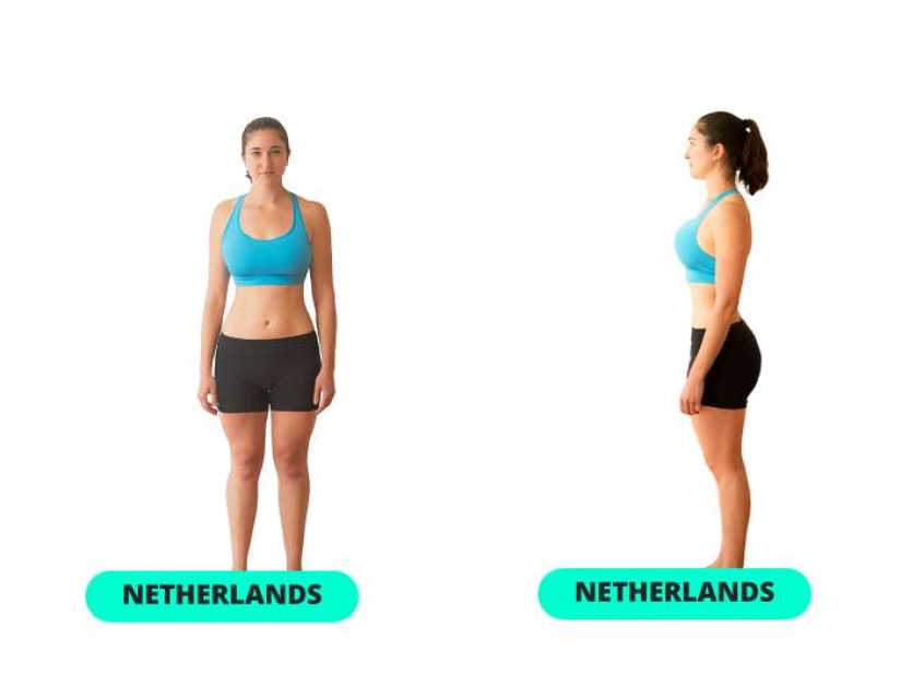 Slim waist and flat stomach: what the perfect female figure looks like in 15 different countries