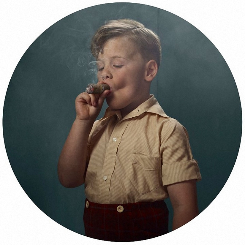 Smoking children