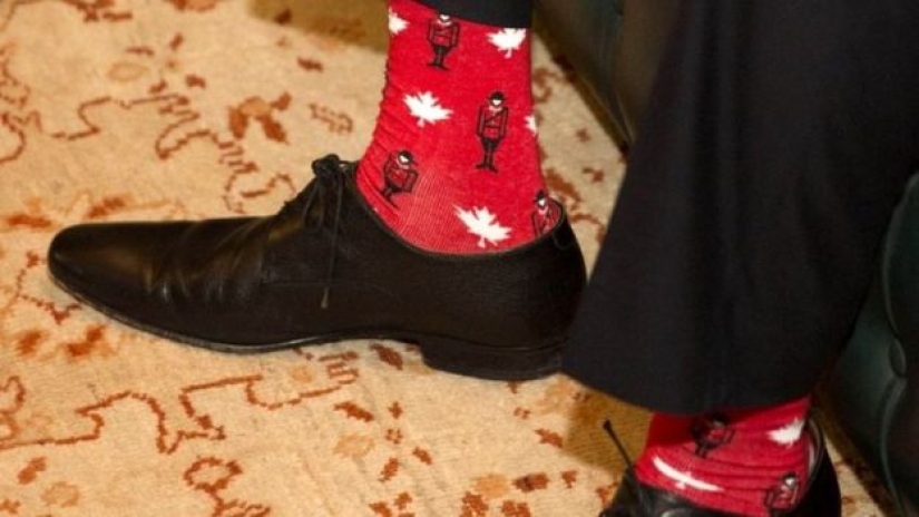 Socks in Canada are more than socks: Justin Trudeau's 11 Bright Couples