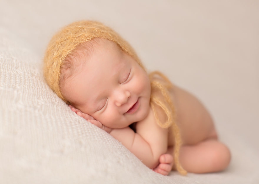 Sonrisas invaluables de bebés en hermosas fotos de Sandy Ford