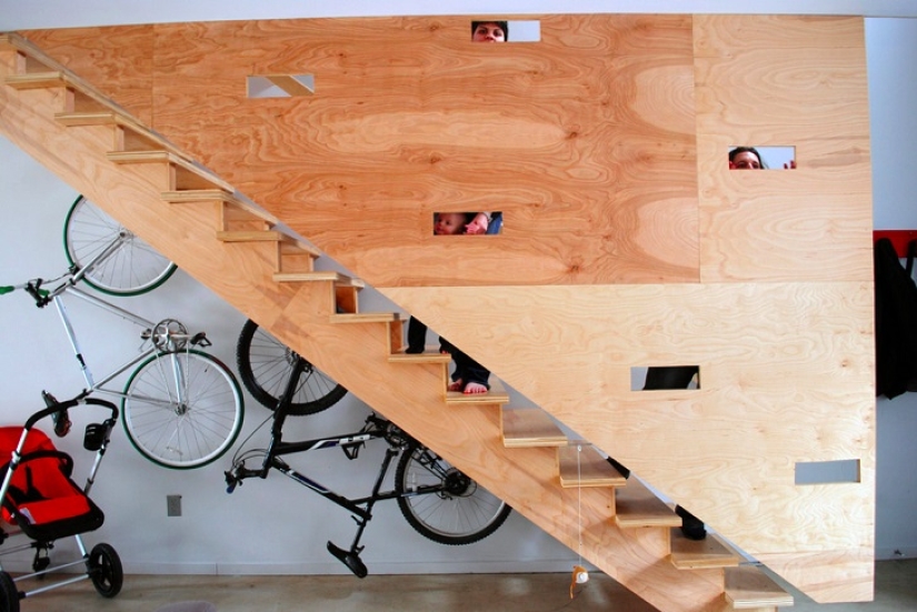 Sport and life: where to store a bicycle in a small apartment