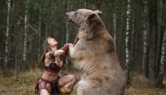 Stepan the Bear is the living embodiment of stereotypes about Russia