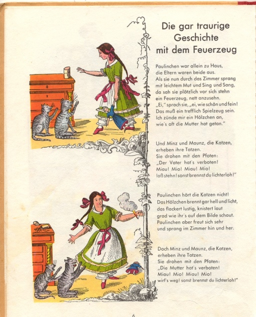 "Stepka-rastrepka" is a German book for children, which is more like a horror