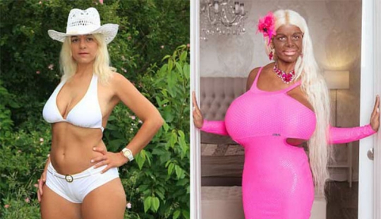 Stop the plane, I'm getting off: ex-flight attendant hooked on tan and breast augmentation Stop the plane, I'm getting off: ex-flight attendant hooked on tan and breast augmentation