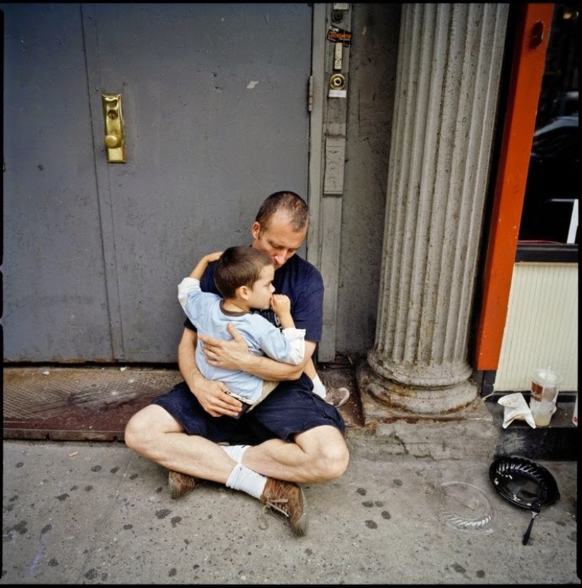 Street portraits of Americans by Mike Peters