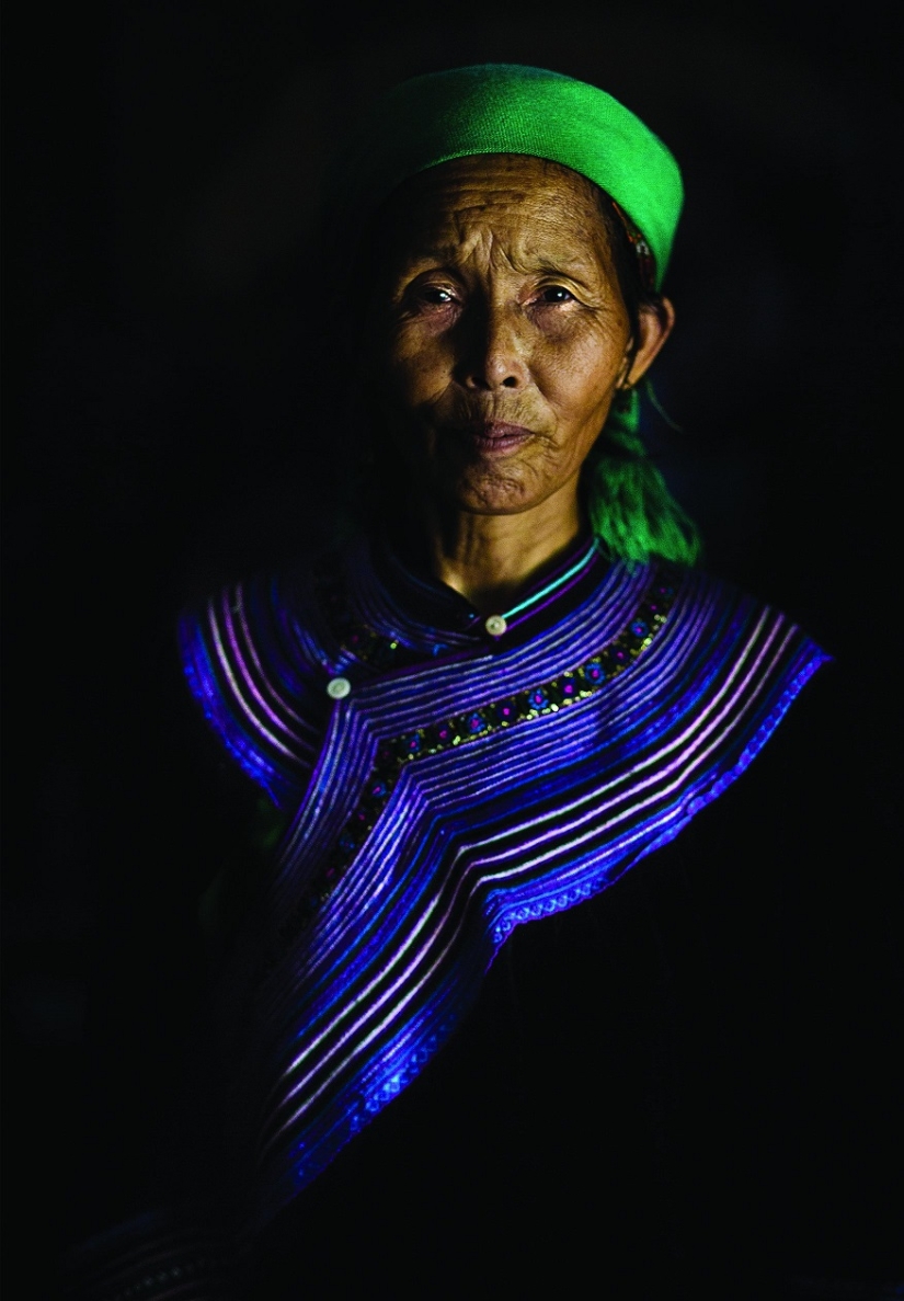 Striking portraits of representatives of the tribes of the north of Vietnam