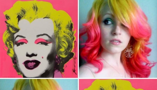 Stylist turns hairstyles into classic pieces of art