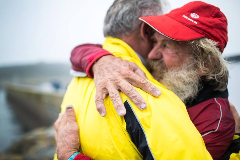 Sushi paddles: Polish pensioner crossed the Atlantic in a kayak, having sailed for more than 100 days