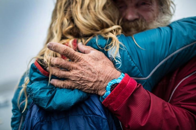 Sushi paddles: Polish pensioner crossed the Atlantic in a kayak, having sailed for more than 100 days